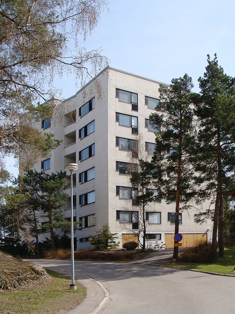 www.archipicture.eu Alvar Aalto Apartment Buildings Tapiola